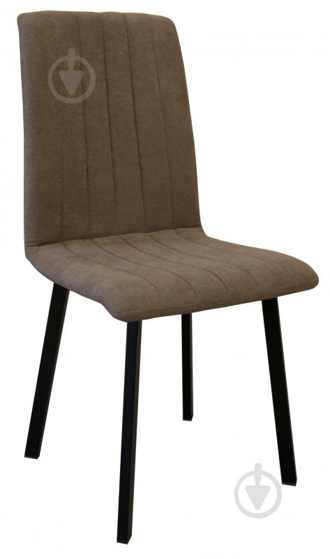 Стул обеденный Eagle Posh E3377 коричневый/черный - фото 1