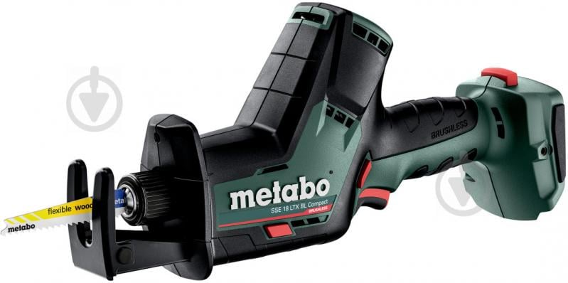 Пила шабельна Metabo SSE 18 LTX BL COMPACT 602366840 - фото 1