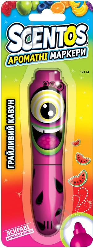Маркер для рисования Scentos Игривый арбуз 17114 - фото 2
