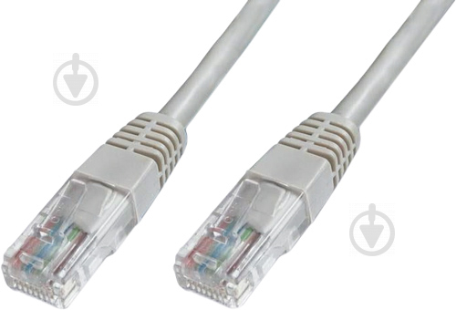 Патч-корд Digitus UTP 5е RJ 45 2 м grey (DK-1511-020) - фото 1