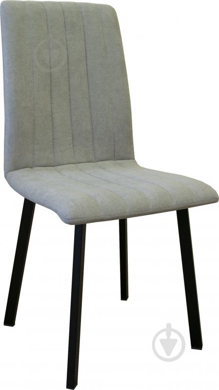 Стул обеденный Eagle Stream E3766 серый/черный - фото 1