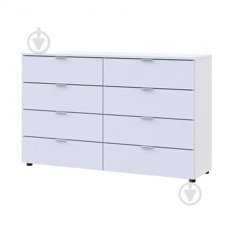 Комод Doros Рон 8 1300x810x380 мм білий/білий - фото 1 Комод Doros Рон 8 1300x810x380 мм білий/білий - фото 1