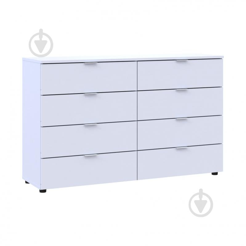 Комод Doros Рон 8 1300x810x380 мм білий/білий - фото 5