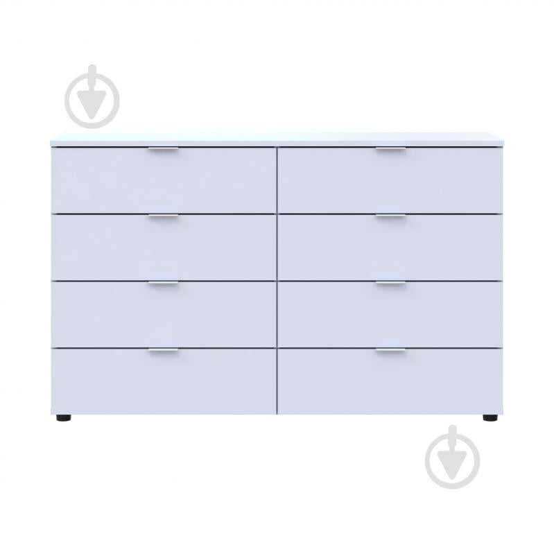 Комод Doros Рон 8 1300x810x380 мм білий/білий - фото 4