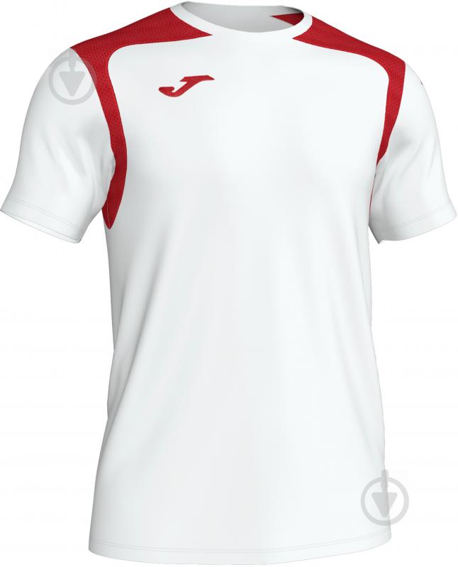 Футболка Joma T-SHIRT CHAMPIONSHIP V WHITE-RED S/S 101264.206 р.6XS5XS білий - фото 1