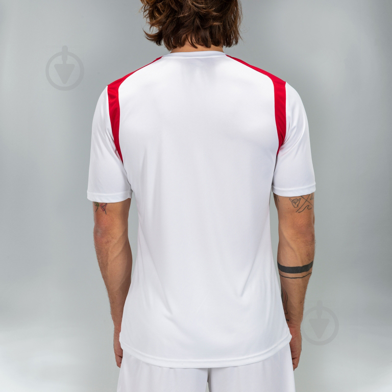 Футболка Joma T-SHIRT CHAMPIONSHIP V WHITE-RED S/S 101264.206 р.6XS5XS білий - фото 4