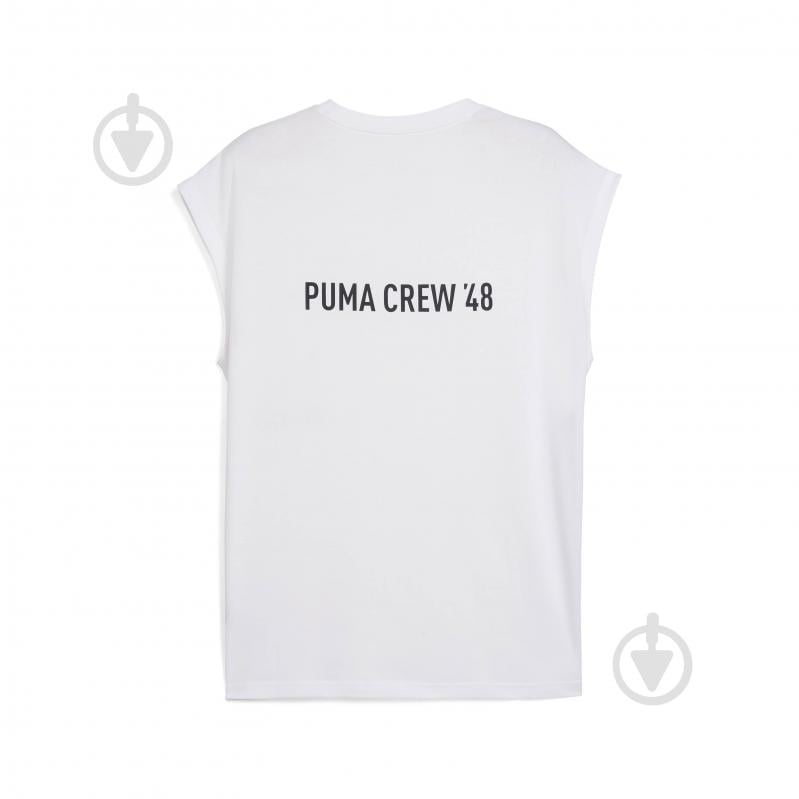 Майка Puma GRAPHIC CUTOFF TANK 52762002 р.2XL білий - фото 5