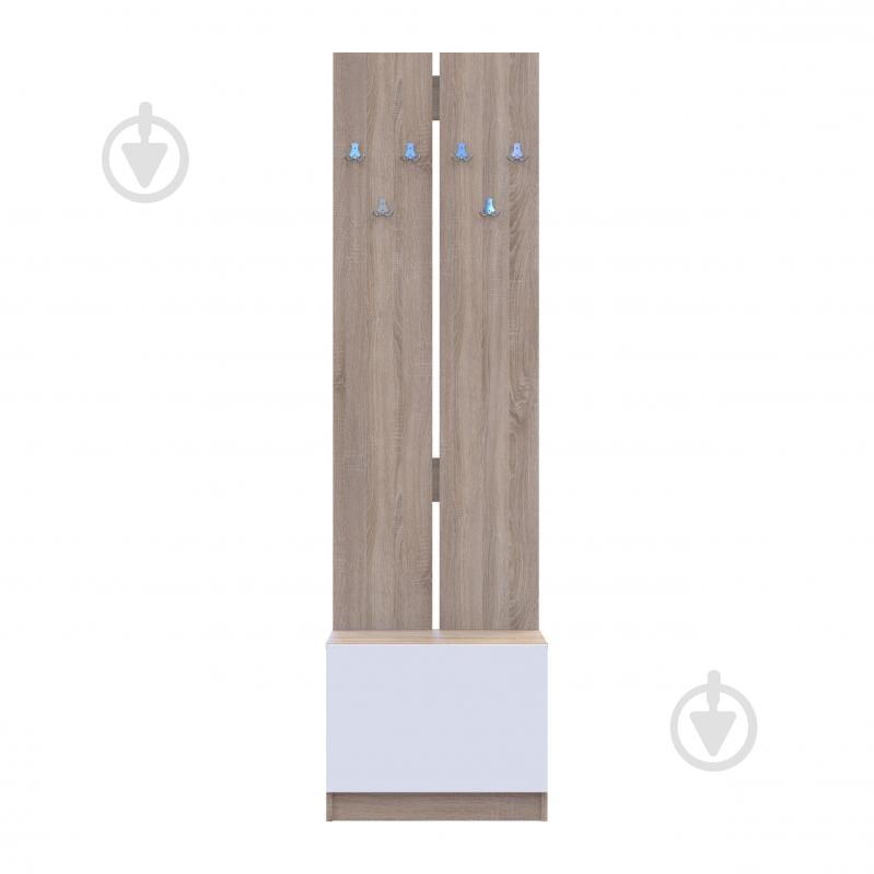 Вешалка для одежды Doros Сола 2150х600х400 мм дуб сонома - фото 4 Вешалка для одежды Doros Сола 2150х600х400 мм дуб сонома - фото 4