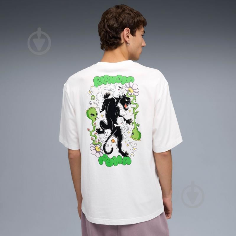 Футболка Puma PUMA X RIPNDIP Boxy Graphic Tee 63241302 р.2XL белый - фото 5