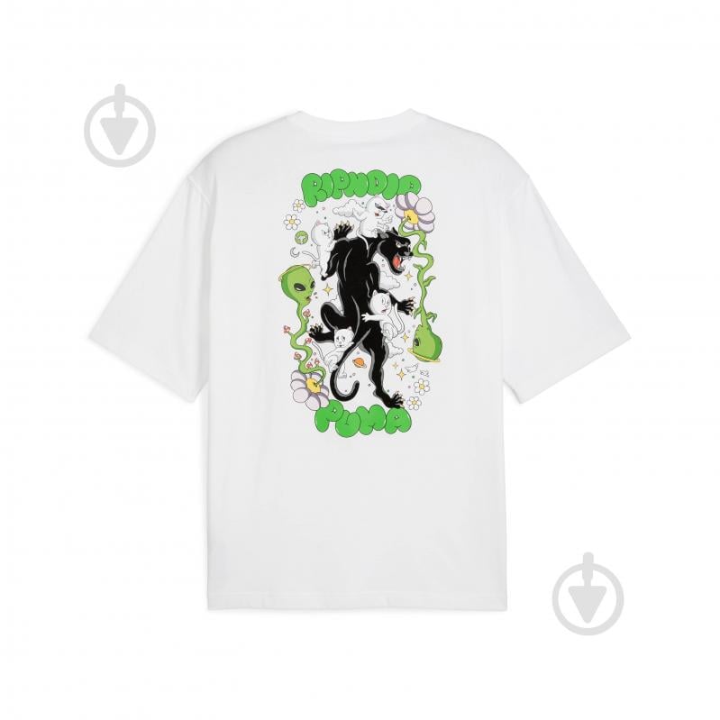 Футболка Puma PUMA X RIPNDIP Boxy Graphic Tee 63241302 р.2XL белый - фото 7