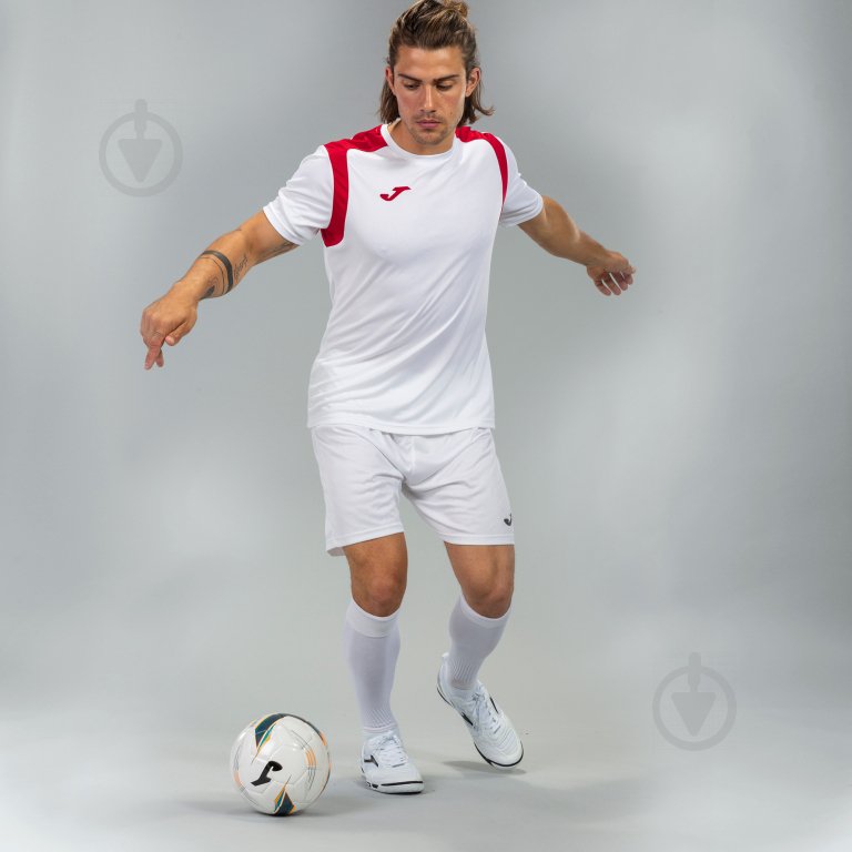 Футболка Joma T-SHIRT CHAMPIONSHIP V WHITE-RED S/S 101264.206 р.2XS білий - фото 5