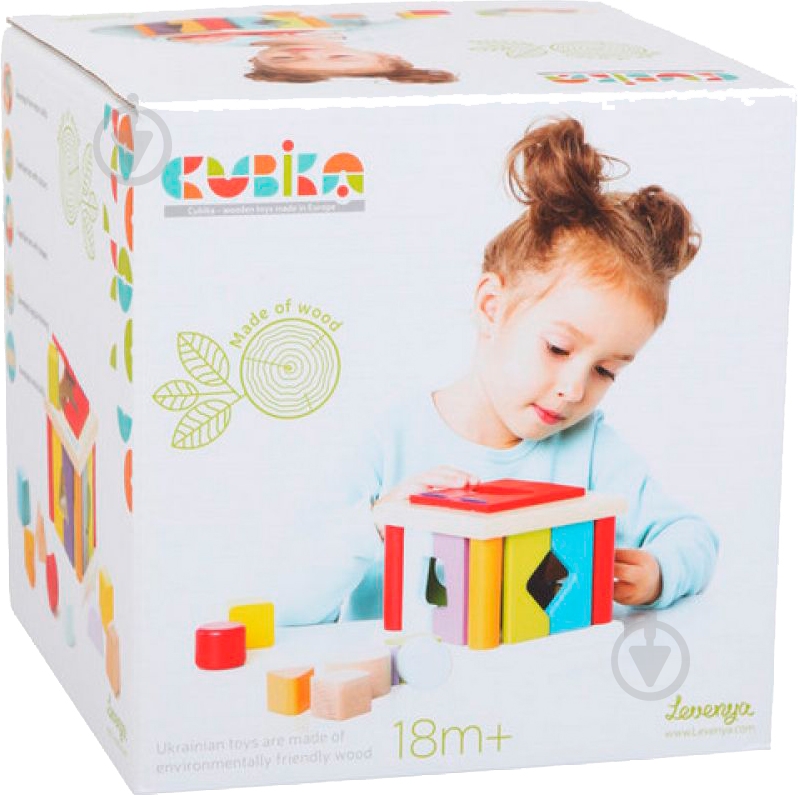 Игрушка развивающая Cubika Сортер куб LS-5 - фото 4