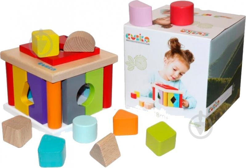 Игрушка развивающая Cubika Сортер куб LS-5 - фото 3
