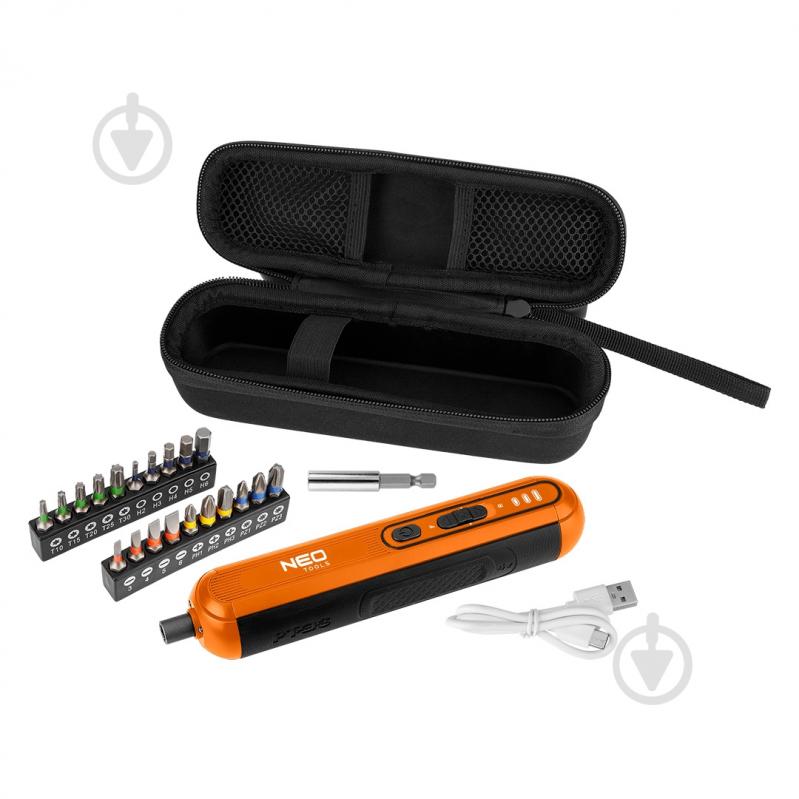 Викрутка акумуляторна NEO tools 04-199 - фото 1