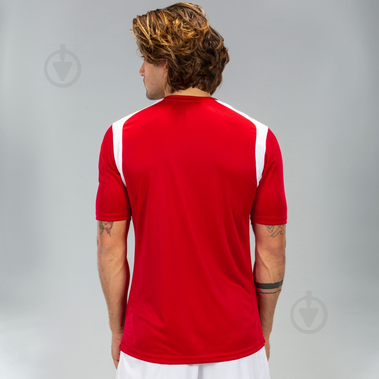 Футболка Joma T-SHIRT CHAMPIONSHIP V RED-WHITE S/S 101264.602 р.6XS5XS червоний - фото 5