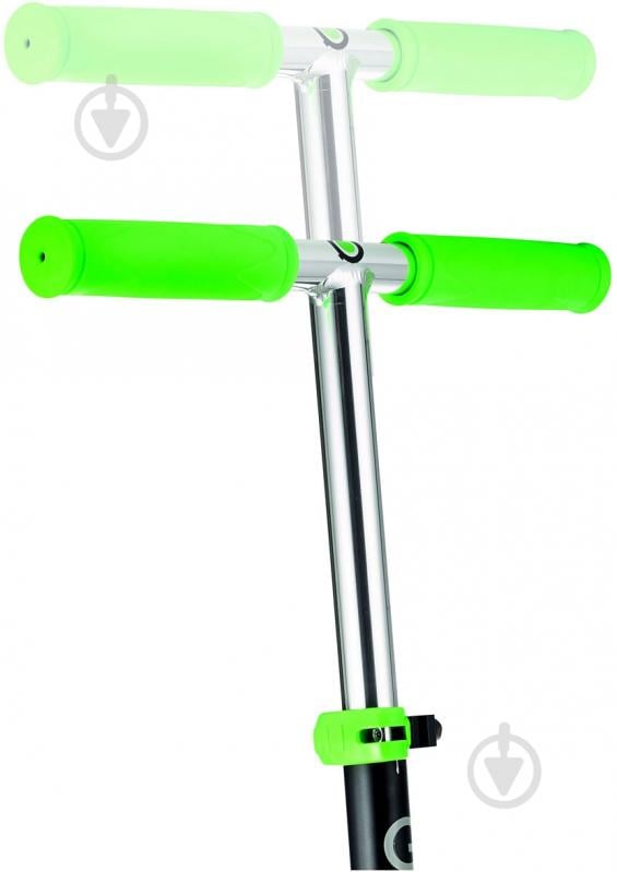 Самокат Globber Flow 125 черный с салатовым 472-106 - фото 3 Самокат Globber Flow 125 черный с салатовым 472-106 - фото 3