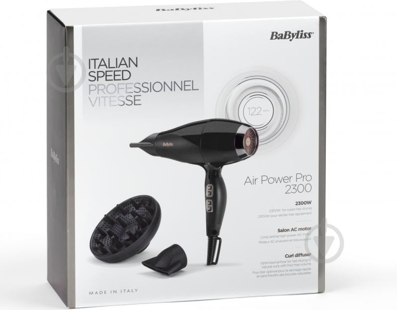 Фен BaByliss Air Power Pro 6716DE - фото 19