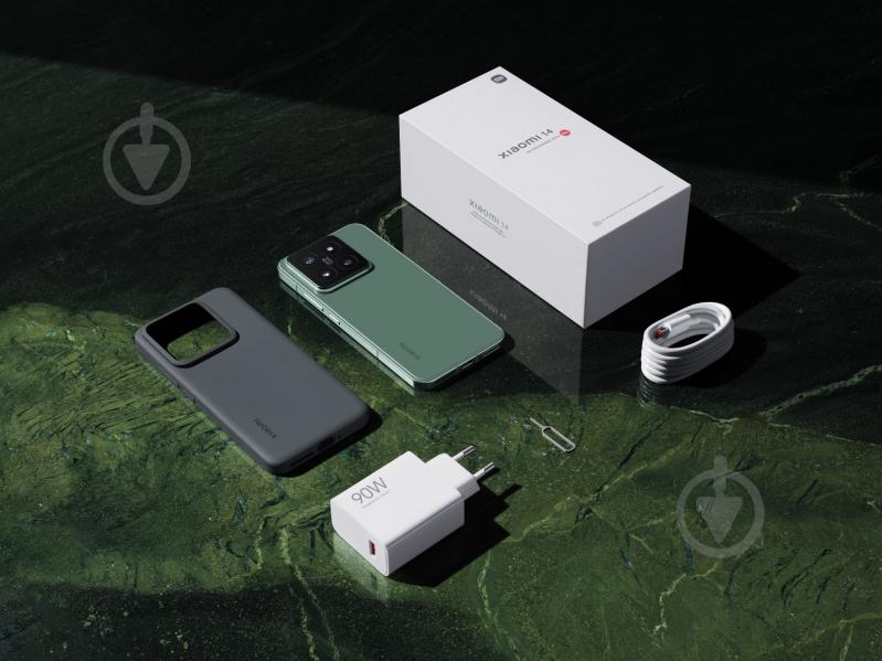 Смартфон Xiaomi 14 12/512GB jade green (1025261) - фото 10