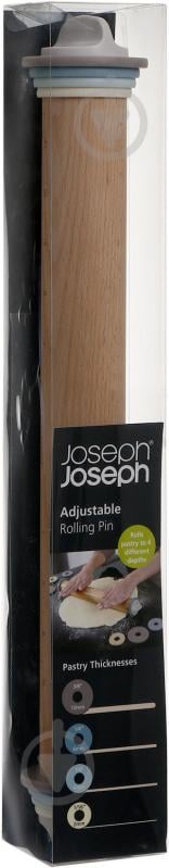 Качалка регульована Joseph Joseph Adjustable Rolling Pin 1000319 - фото 3