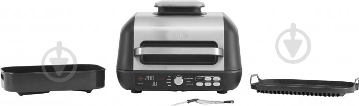 Гриль NINJA Foodi MAX Health MultiGrill & Air Fryer з Сooking probe AG651EU - фото 4