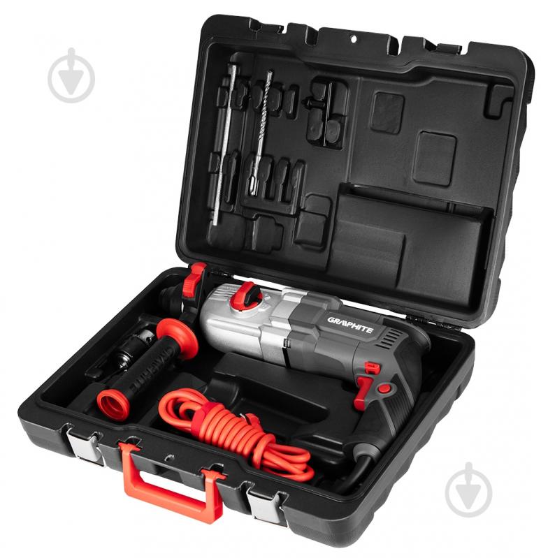 Перфоратор GRAPHITE SDS+ 900 Вт 58G539 - фото 13