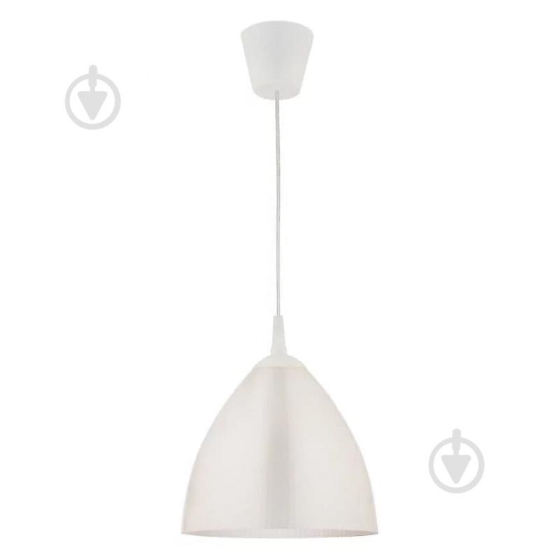 Подвес TK Lighting Dawid New PE 1x60 Вт E27 белый 2245 - фото 1