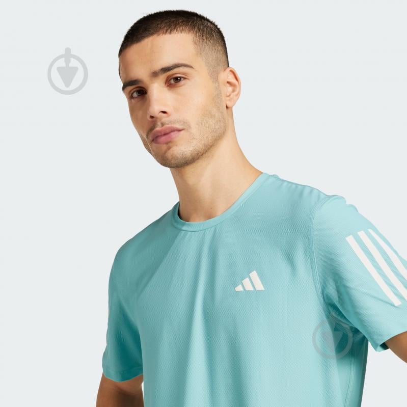 Футболка Adidas OTR B TEE JX2211 р.2XL бирюзовый - фото 3