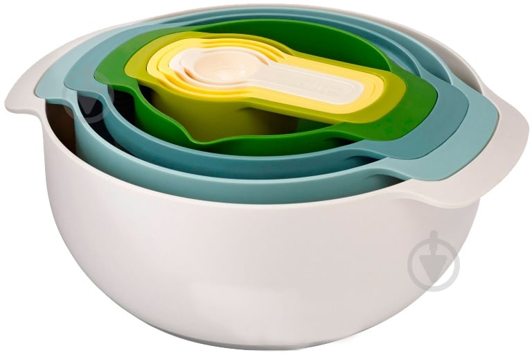 Набор кухонный Joseph Joseph Nest Plus 9 Opal - фото 1 Набор кухонный Joseph Joseph Nest Plus 9 Opal - фото 1