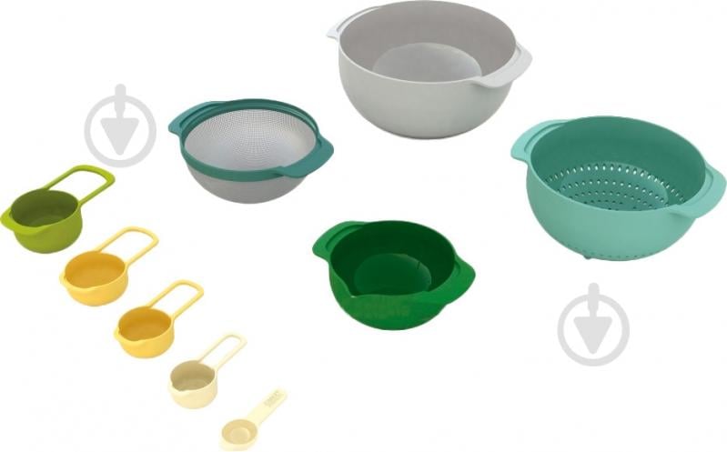 Набор кухонный Joseph Joseph Nest Plus 9 Opal - фото 3 Набор кухонный Joseph Joseph Nest Plus 9 Opal - фото 3