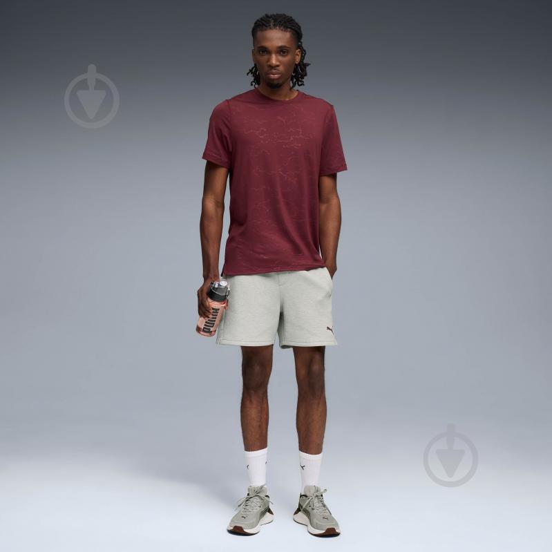 Футболка Puma M CLOUDSPUN EMBOSS TEE 52764696 р.2XL бордовый - фото 5