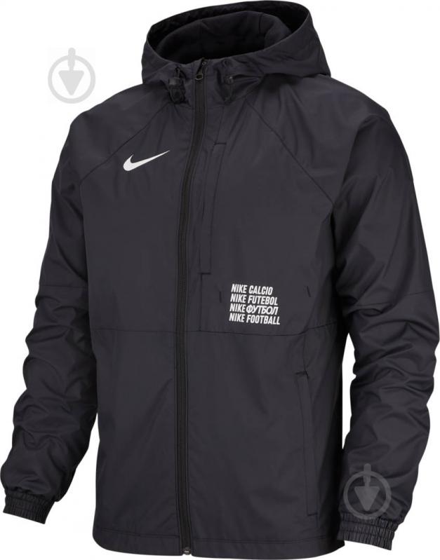 Джемпер Nike M NK FC AWF LTE JKT CD6770-010 р. S чорний - фото 1