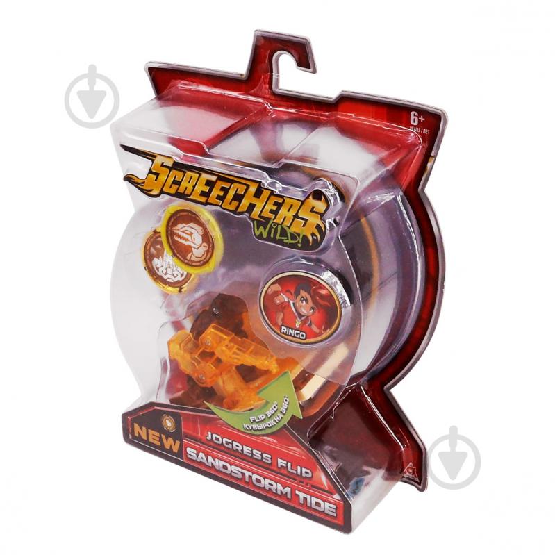 Игрушка-трансформер Screechers Wild Сэндсторм Тайд EU684201V - фото 7
