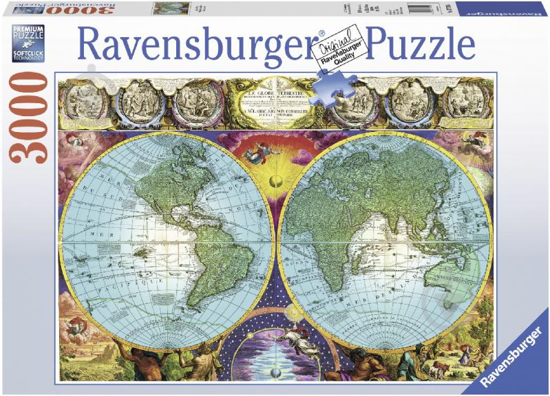 Пазл Ravensburger Античная карта мира RSV-170746 - фото 1