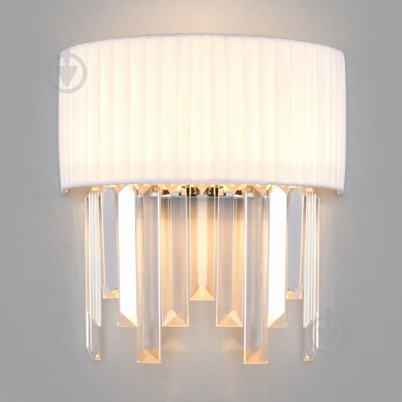 Бра Strotskis Amantea 2x40 Вт E14 хром/прозрачный 10106/2 (хром) - фото 1