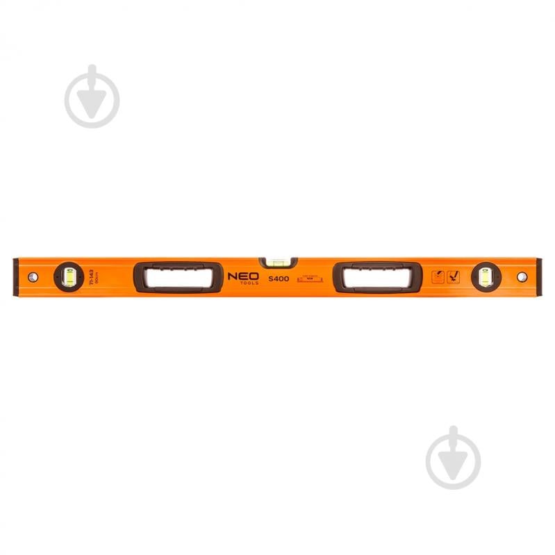 Уровень 80 см NEO tools 71-143 - фото 1 Уровень 80 см NEO tools 71-143 - фото 1