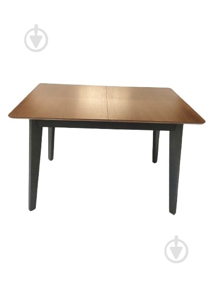 Стол обеденный PAVLYK Милан 1100(1400)x700x750мм орех/черный - фото 1 Стол обеденный PAVLYK Милан 1100(1400)x700x750мм орех/черный - фото 1