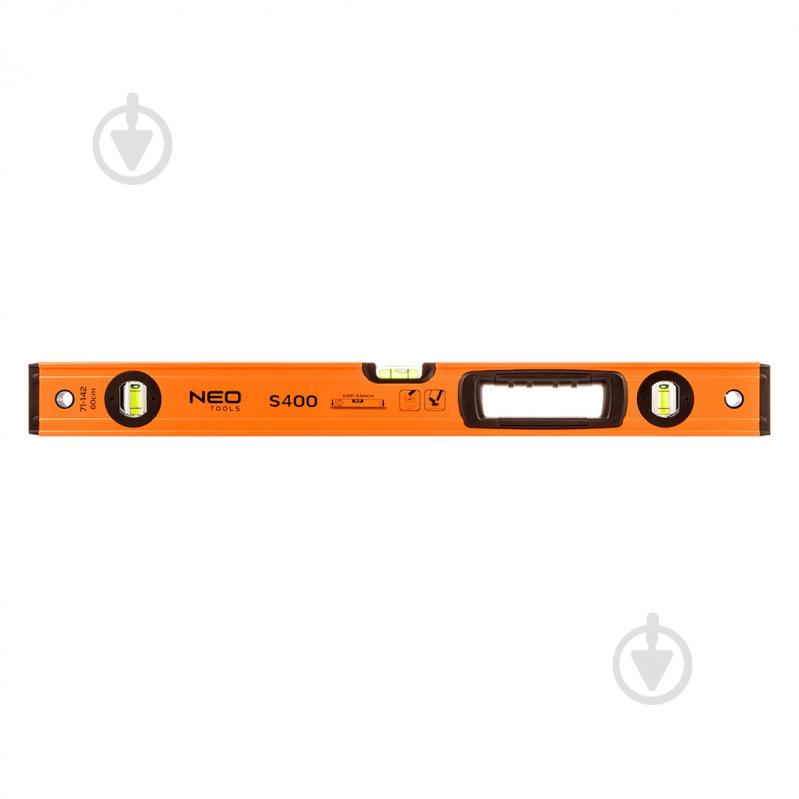 Уровень 60 см NEO tools 71-142 - фото 1 Уровень 60 см NEO tools 71-142 - фото 1