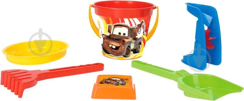 Набор для песочницы Wader Disney Тачки 6 элементов 77637 - фото 1