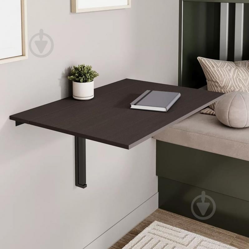 Стол-трансформер ART IN HEAD Мини 500x900x400мм венге/черный - фото 3