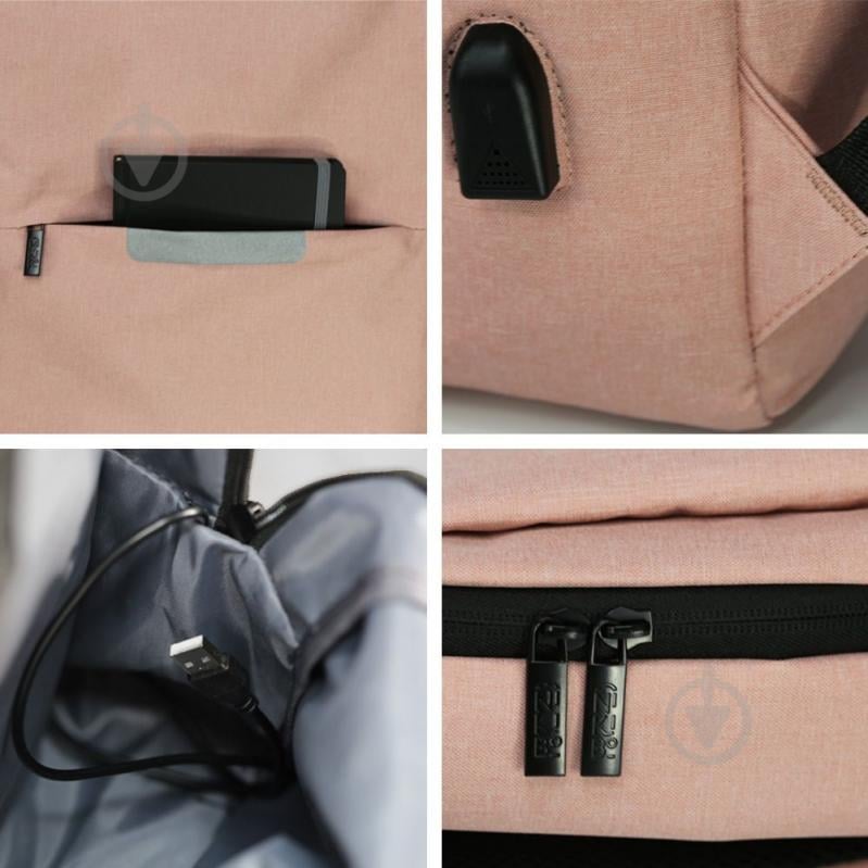 Рюкзак NikiBo Lite рожевий (30010205-12) - фото 5