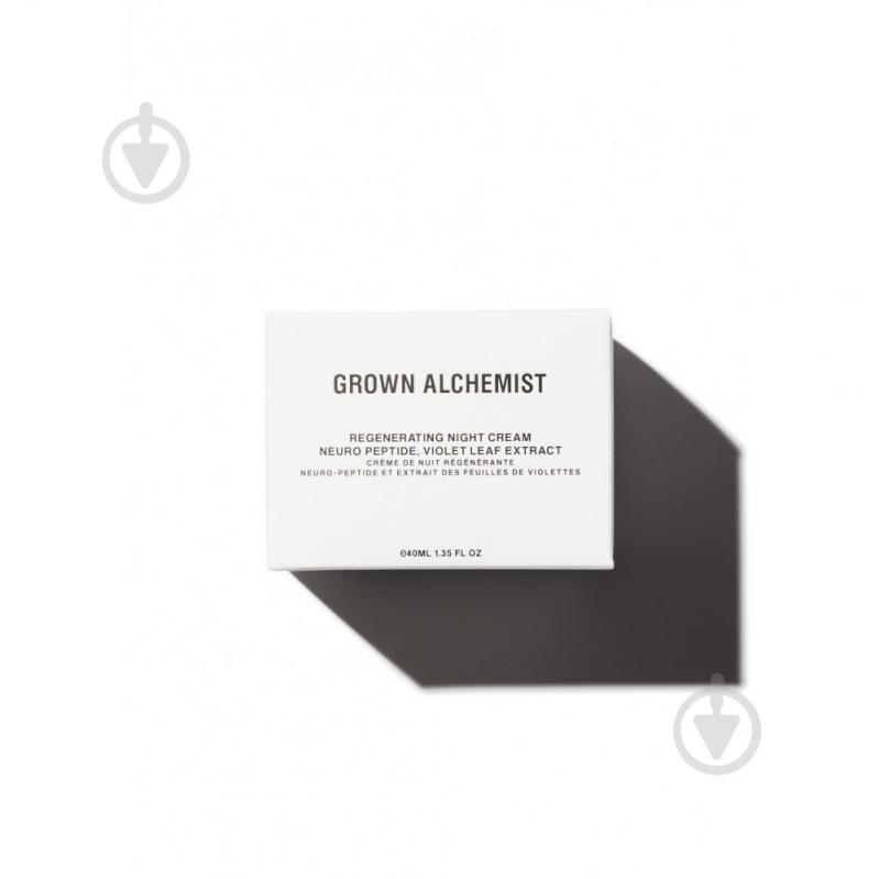 Крем для лица ночной GLOWN ALCHEMIST Regenerating Night Cream нейропептиды экстракт листьев фиалки 40 мл - фото 2