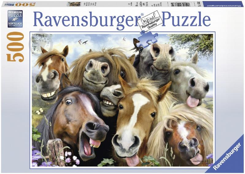 Пазл Ravensburger Лошадиное селфи RSV-147632 - фото 1