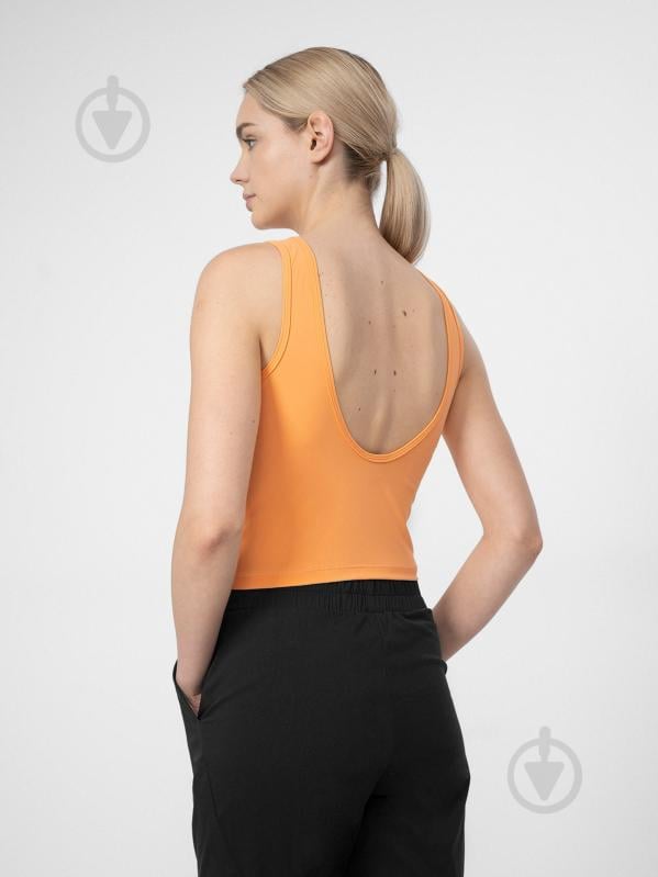 Майка 4F 4FSS23TTSHF716-70S р.S помаранчевий - фото 2