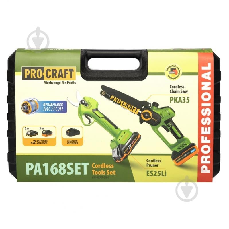 Набор аккумуляторного инструмента ProCraft PA168SET (2 АКБ) - фото 15