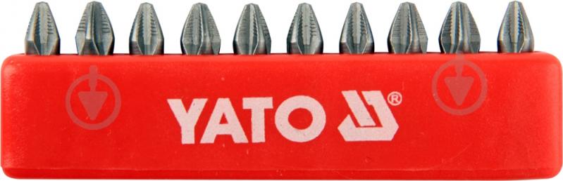 Бита YATO PH2x25 мм 10 шт. YT-0475 - фото 1