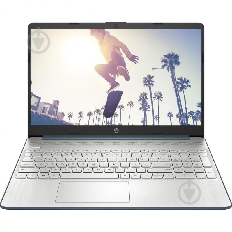 Ноутбук HP 15,6" (825H1EA) spruce blue - фото 1 Ноутбук HP 15,6" (825H1EA) spruce blue - фото 1