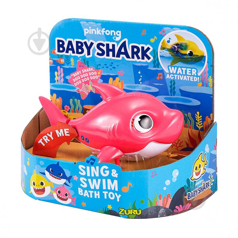 Игрушка интерактивная Zuru Mommy shark 25282P - фото 8