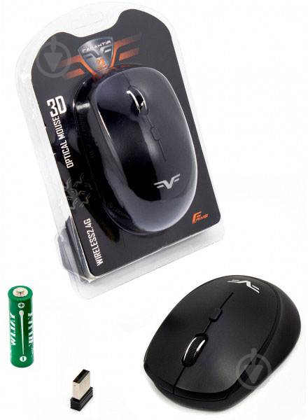 Мишка Frime Wireless Black (FWMO-300В) - фото 6