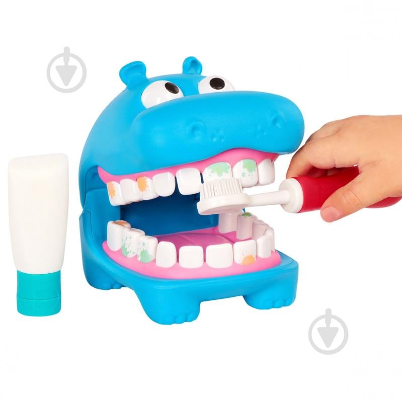 Игровой набор Battat Lite Бегемотик у стоматолога BT1803Z - фото 4 Игровой набор Battat Lite Бегемотик у стоматолога BT1803Z - фото 4