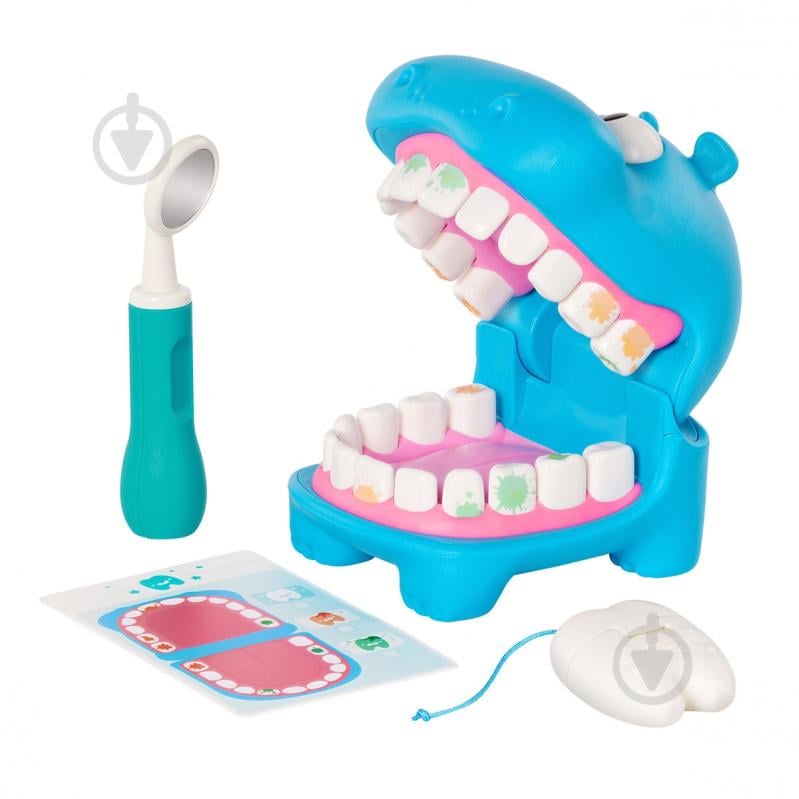 Игровой набор Battat Lite Бегемотик у стоматолога BT1803Z - фото 5 Игровой набор Battat Lite Бегемотик у стоматолога BT1803Z - фото 5